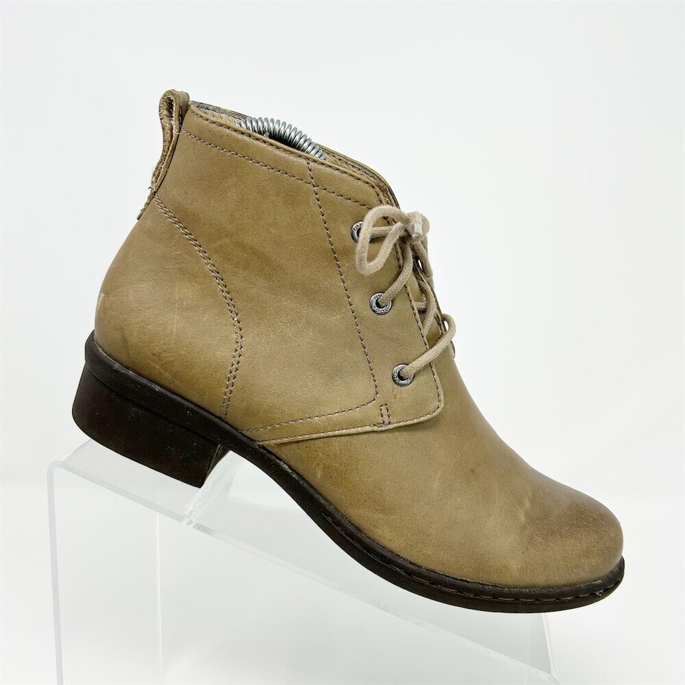 BOGS Womens Chukka Ankle Boots Brown Waterproof Lace-Up Low Heel Outdoor 7.5